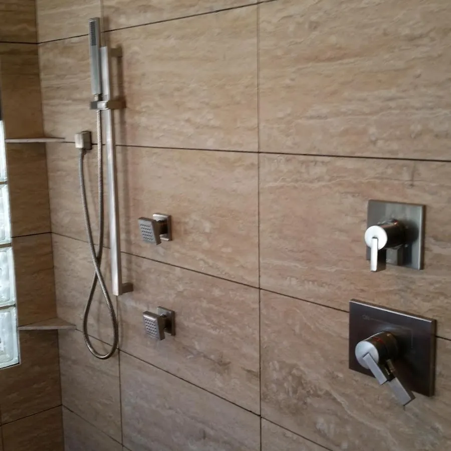 Shower fixture installation for Water Heater Replacement in Salem Lakes